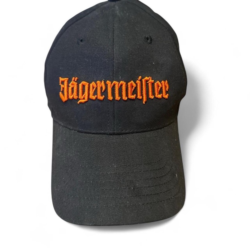 Jägermeister Black Embroidered Baseball Cap Adjustable